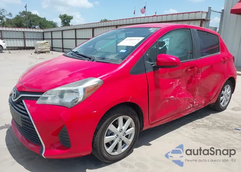 2015 Toyota Yaris Le из США, поврежденный, VIN VNKKTUD36FA022428